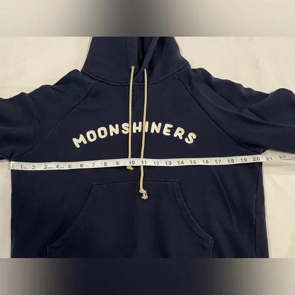 MOTHER | Moonshiners Sweatshirt Hoodie | Navy | Small - Picture 2 of 6